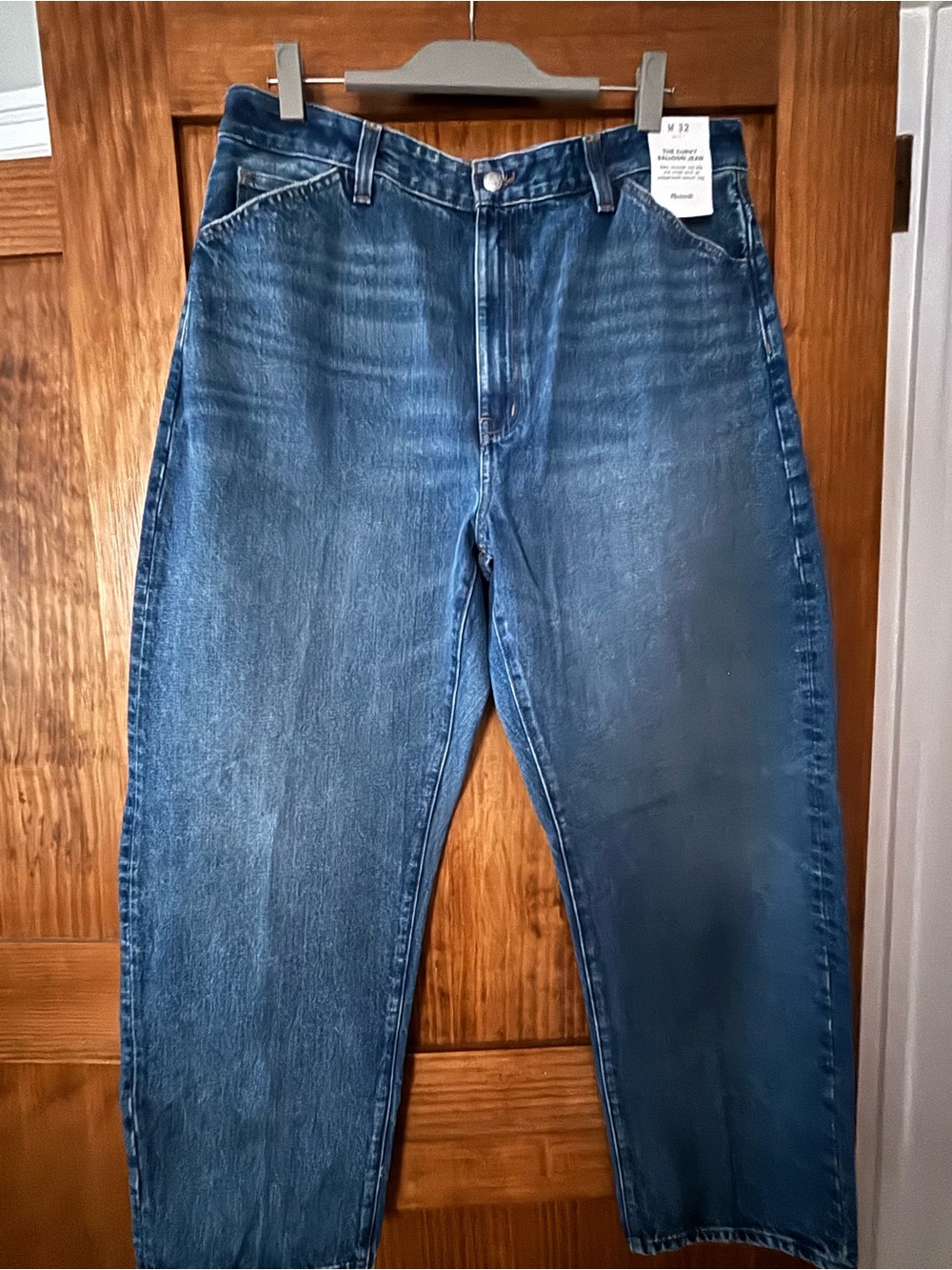 Madewell Curvy Balloon Jeans